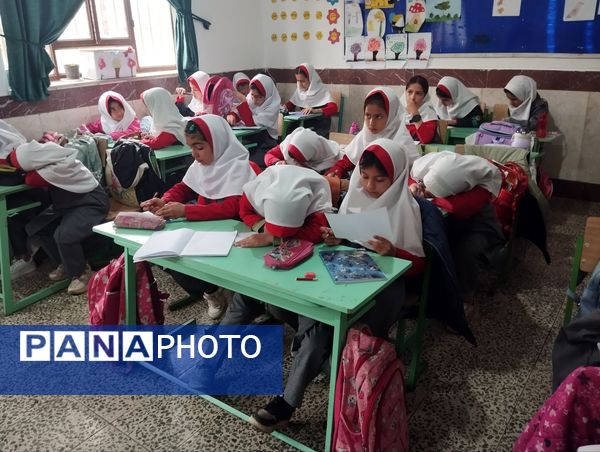 طرح کالک‌نویسی کانون یاران در مدرسه پیامبر اعظم آشخانه