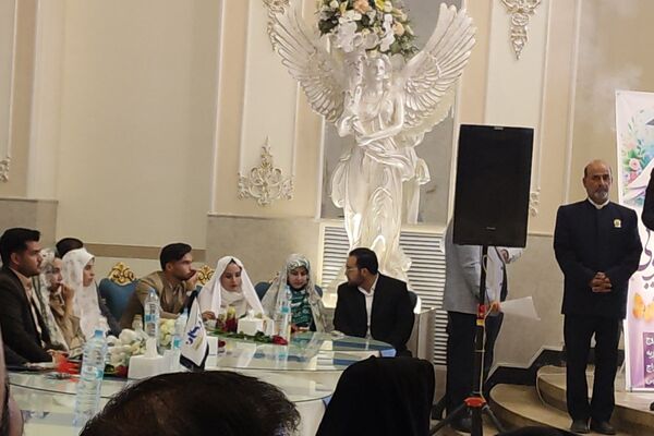 جشن ازدواج دانشجویی دانشگاه‌های تربت حیدریه