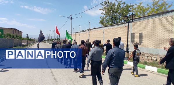 عزاداری شهادت امام صادق (ع) در شهر تیتکانلو