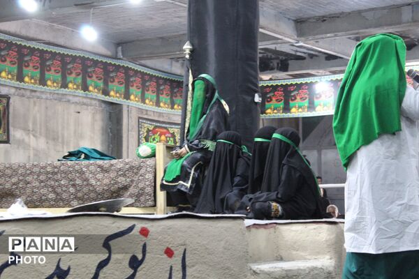 کربلا در قاب تعزیه در شهر سامان 