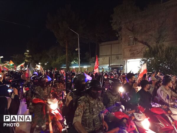 رزمایش «جان‌فدا»؛ نمایش آمادگی مردم نیشابور برای دفاع از کشور