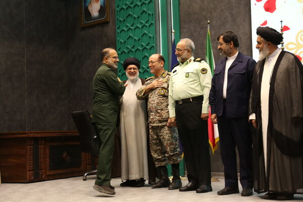 مراسم تکریم و معارفه فرمانده سپاه استان قم