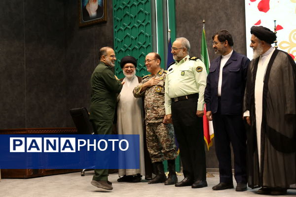مراسم تکریم و معارفه فرمانده سپاه استان قم