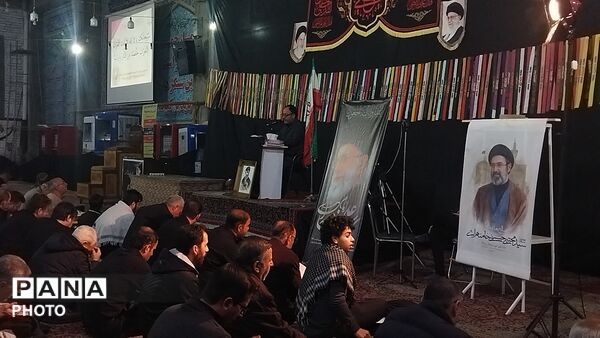 مراسم شب ۲۱ رمضان در مسجد جامع نیشابورـ۱
