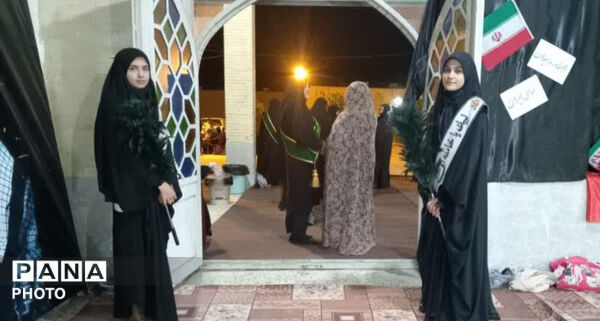 مراسم اربعین رهبر شهید انقلاب اسلامی در مسجد امام حسین (ع) خاتم