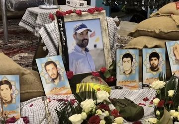 محفل شهدا در روستای مرچ بلده