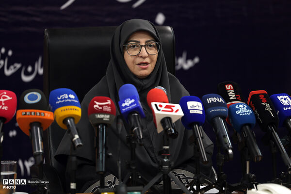 نشست خبری رئیس سازمان حفاظت محیط‌زیست