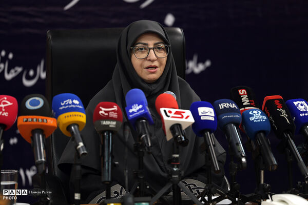 نشست خبری رئیس سازمان حفاظت محیط‌زیست