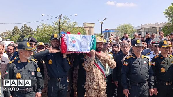 تشییع شهید وطن «مبین مولایی»