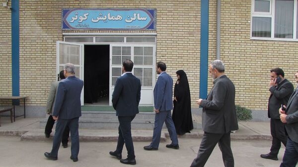 بازدید رئیس سمپاد خراسان رضوی از دبیرستان فرزانگان نیشابور
