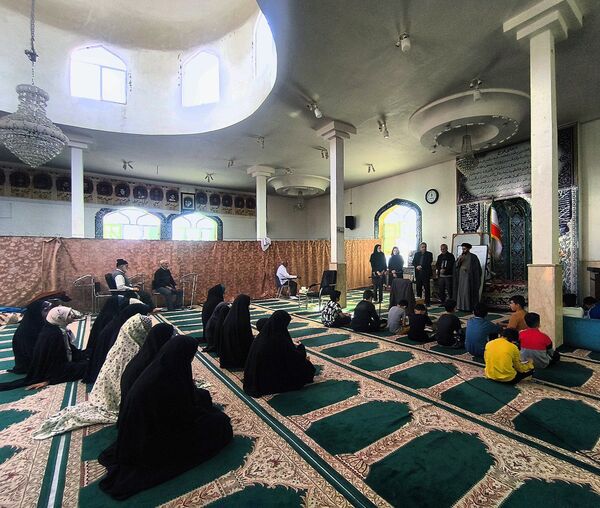 اعتکاف دانش آموزی در مساجد شهرستان مانه 