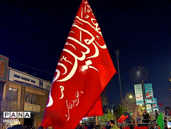 مردم نیشابور خون خواه رهبر شهیدشان هستند 