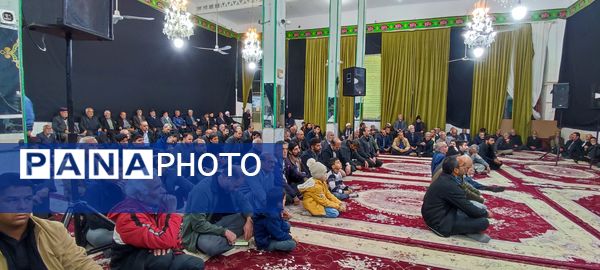 مراسم عزاداری ایام فاطمیه در شهرستان خلیل‌آباد