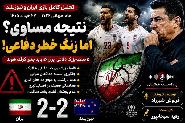 تحلیل بازی ایران_نیوزیلند
