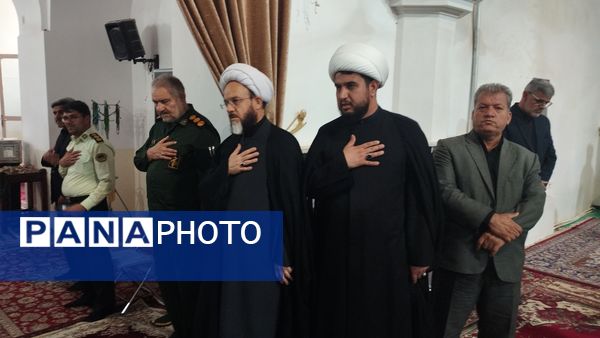 مراسم عزاداری سیدالشهدا خدمت در خلیل آباد