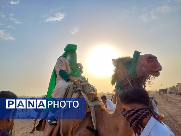 بازسازی واقعه غدیر در محله شهر قائم قم