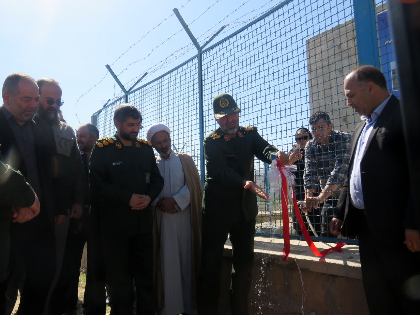 بهره‌برداری از پروژه انتقال آب شرب به روستای کچرانلو 
