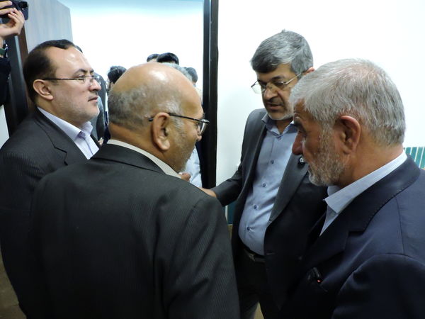 افتتاح هنرستان نساجی شهید ابراهیمی در یزد