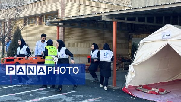 بیست و ششمین مانور سراسری زلزله و ایمنی در شهر اراک