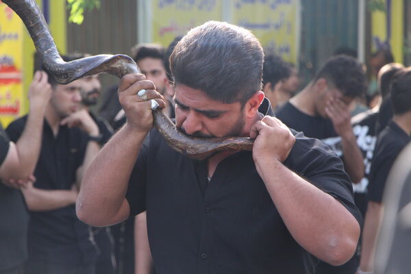 دسته عزاداری امام جعفر صادق (ع) در یزد