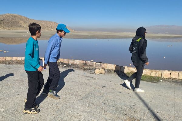 تالاب مهارلو میزبان نسل آینده حافظان زمین