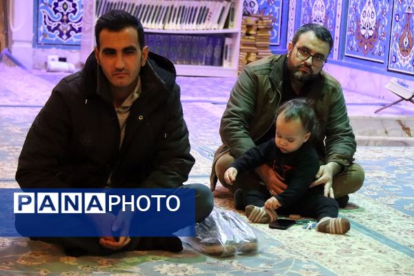 برگزاری مراسم شام غریبان شهادت حضرت زهرا (س) در امامزاده عباس بن موسی بجنورد 