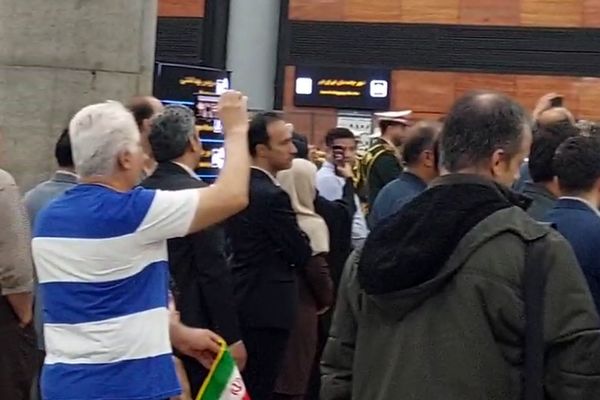 مراسم استقبال از کاروان ورزشی دانش‌آموزی «امید ایران» به میزبانی ناحیه دو شهرری 
