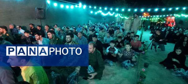 مراسم یادواره شهید فرشید میریان در نورآباد