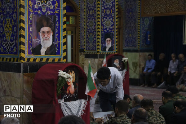چهلمین خاکسپاری قائد شهید در مسجد روضه محمدیه 