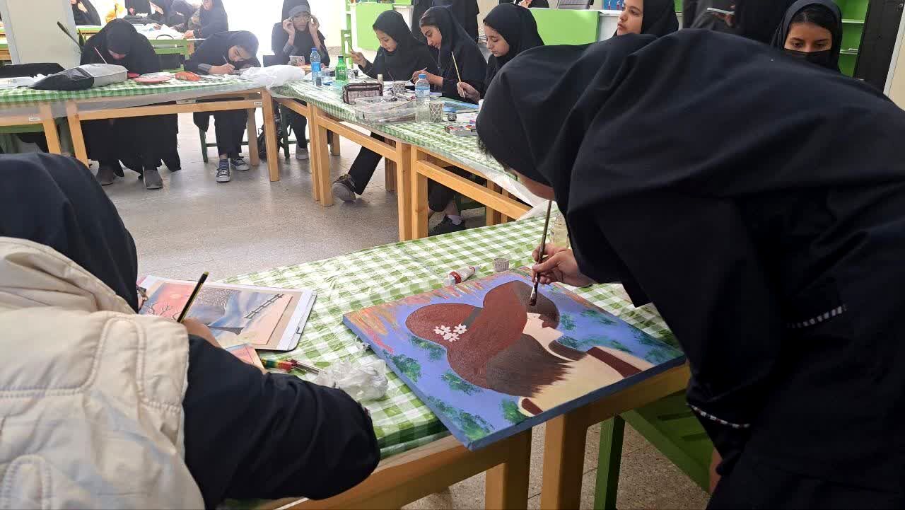 درخشش استعدادهای نوجوانان در مسابقات فرهنگی‌هنری «امید فردا» رضوان‌شهر اشکذر