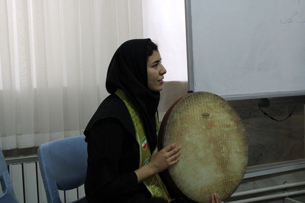 کارگاه‌های ضمن خدمت مربیان پیشتاز مانه و سملقان در دبیرستان رضوان