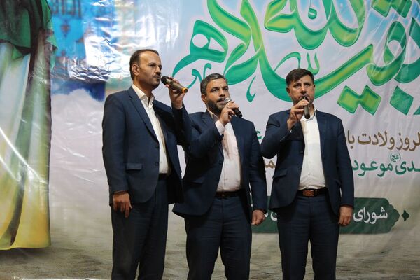  جشن نیمه شعبان در روستای مارکده 