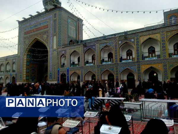 اردوی زیارتی و سیاحتی دارالقرآن سلسله الذهب در حرم مقدس امام رضا (ع)