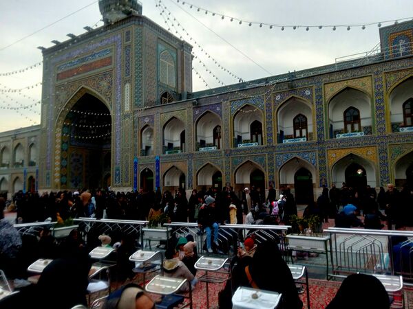 اردوی زیارتی و سیاحتی دارالقرآن سلسله الذهب در حرم مقدس امام رضا (ع)