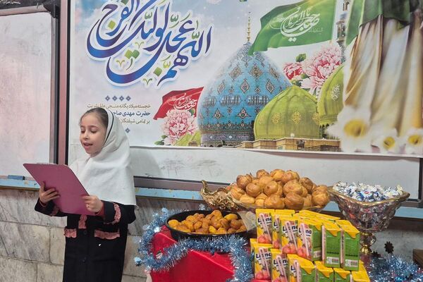 جشن میلاد امام زمان (عج) در دبستان هدی