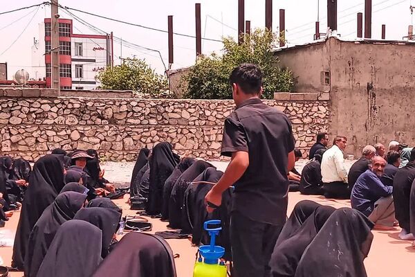 نماز ظهر عاشورا در شهرستان باشت