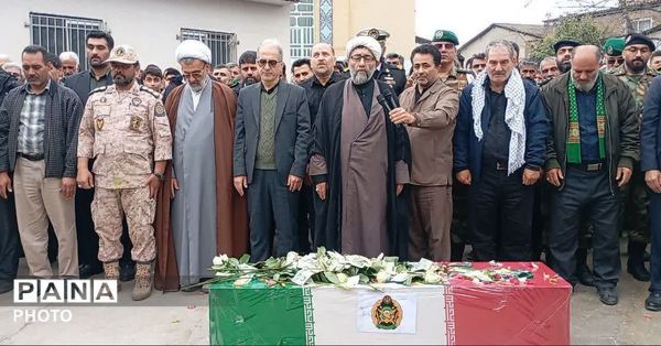 مراسم وادع کردکویی‌ها با شهید ناو دنا