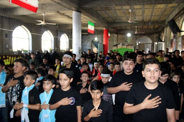 آیین سراسری «احلی من العسل» با حضور گسترده دانش‌آموزان شهرستان فاروج