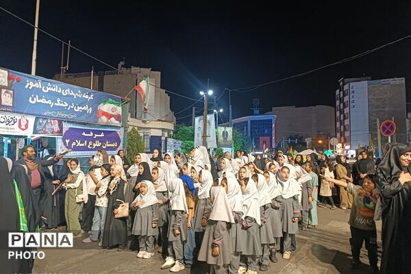  برنامه فرهنگی-آموزشی دانش‌آموزان در غرفه آموزش و پرورش ورامین 