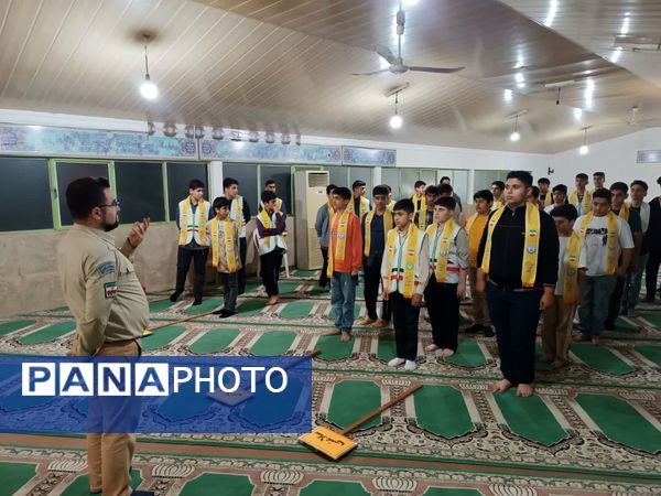 پیش‌اردوی ملی پیشتازان پسر در مازندران 