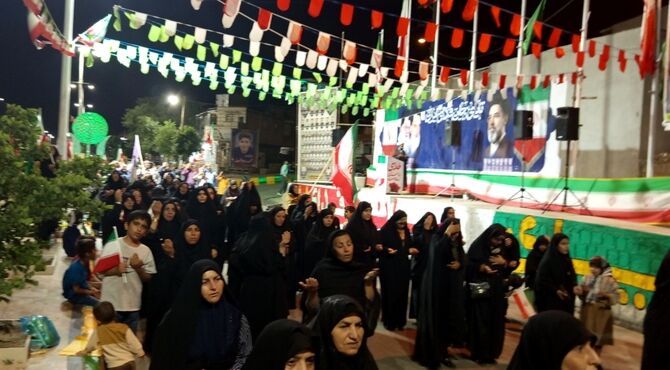 معمولان در میدان، فریاد اقتدار در دل شب