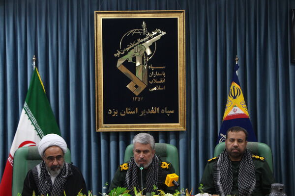 نشست خبری فرمانده سپاه الغدیر با اصحاب رسانه 