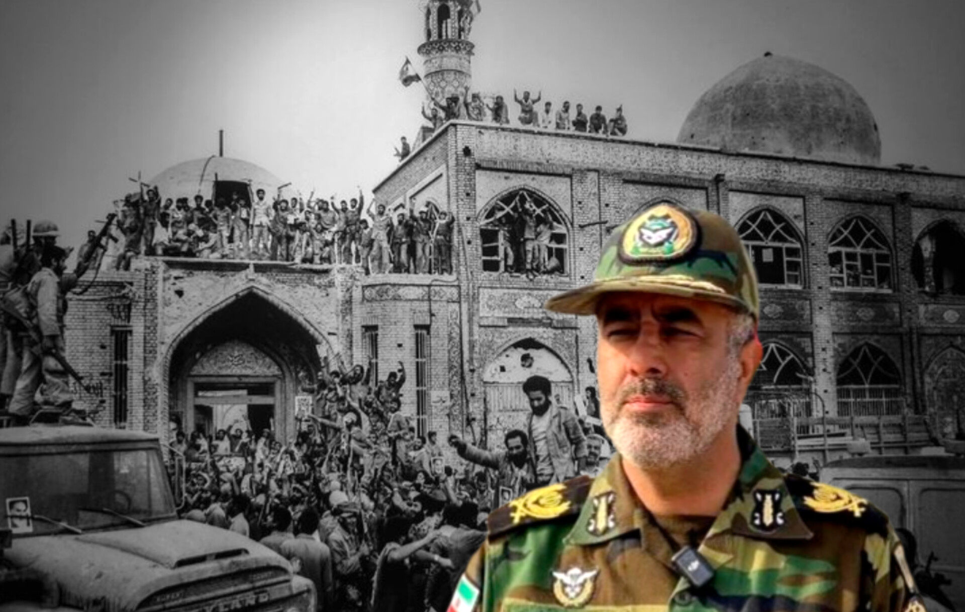  وحدت مردم در خرمشهر نمایان شد 