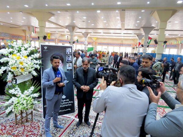 آیین یادبود شهیدان خدمت در مصلای امام خمینی(ره)  شهرستان بجنورد