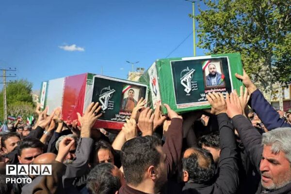 شهر قدس میزبان پیکر ۸ شهید سرافراز