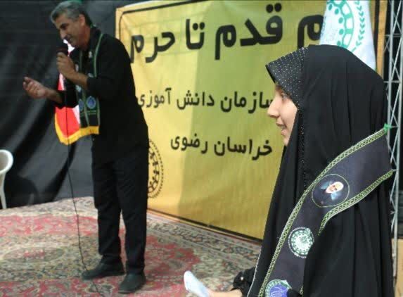 موکب سازمان دانش‌آموزی خراسان رضوی میزبان اقشار مختلف در روزهای سوگواری