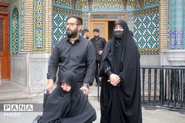 تشییع پیکر آخرین بازمانده شهدای خانواده دهقان در قم