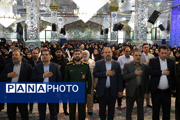 حضور معاون پرورشی و فرهنگی وزیر آموزش و پرورش در آیین اعزام دانش‌آموزان به راهیان نور