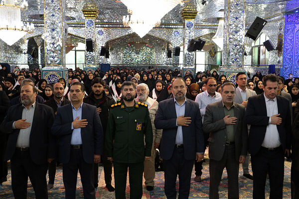 حضور معاون پرورشی و فرهنگی وزیر آموزش و پرورش در آیین اعزام دانش‌آموزان به راهیان نور