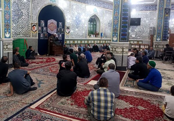 مراسم عزاداری شب هفتم محرم در نیشابور